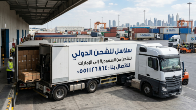 شركة شحن من السعوديه الى الإمارات