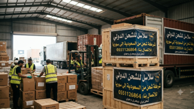 شركة شحن من السعوديه الى سوريا