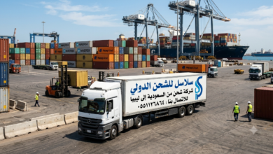 شركة شحن من السعوديه الى ليبيا